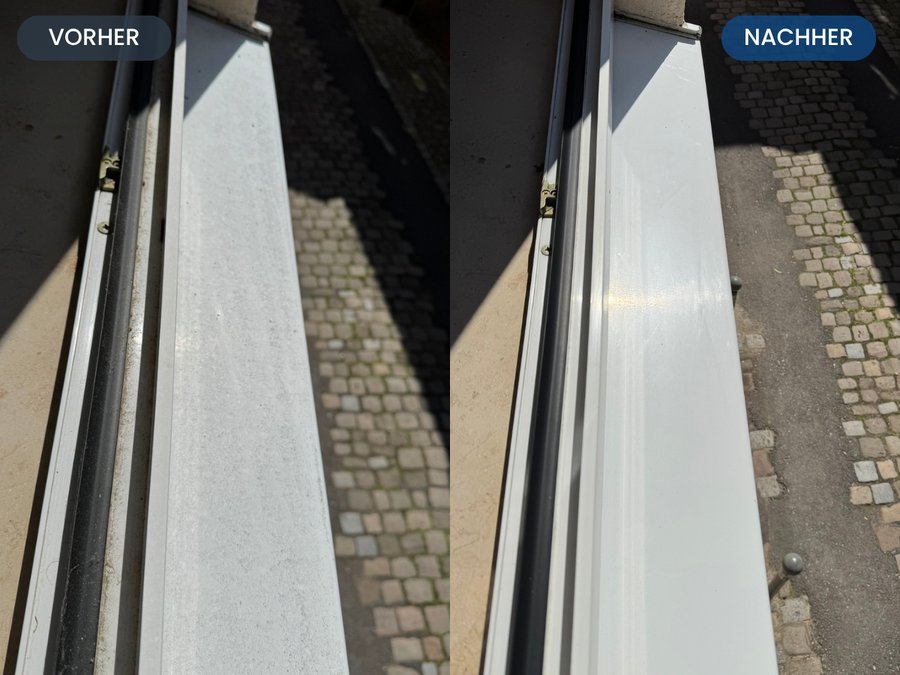 Vorher Nachher Fensterbank